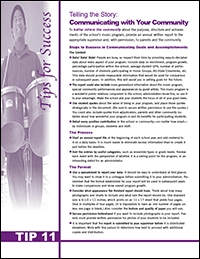 Telling the Story: Communicating with Your Community