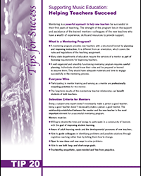 Supporting Music Education: Helping Teachers Succeed