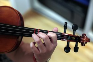 violin first position