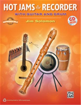 HOT JAMS FOR RECORDER WITH GUITAR AND DRUM