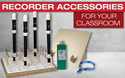 Recorder Accessories for Your Classroom