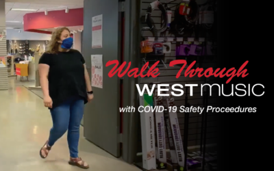 A Walk Through West Music Stores