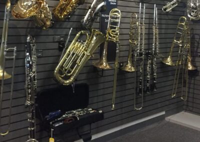 Coralville IA Brass Band Wall