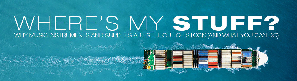 Why are Music Instruments and Supplies Still Out-of-Stock?