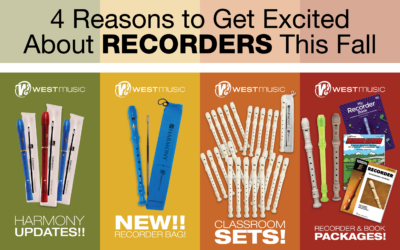 Four Reasons to Get Revved Up About Recorders This Fall