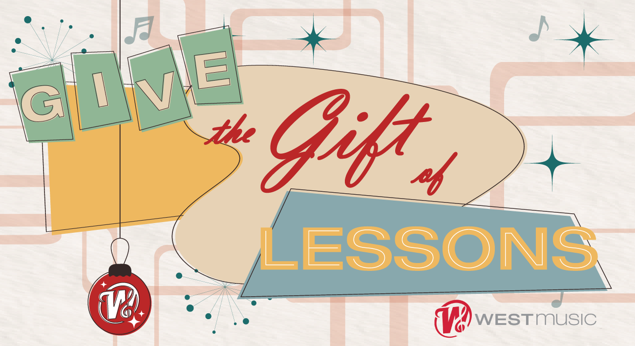 Give the gift of lessons