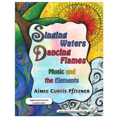 Sining Waters, Dancing Flames by Aimee Curtis Pfitzner book cover