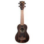 Kala KA-EBY-S Striped Ebony Soprano Ukulele