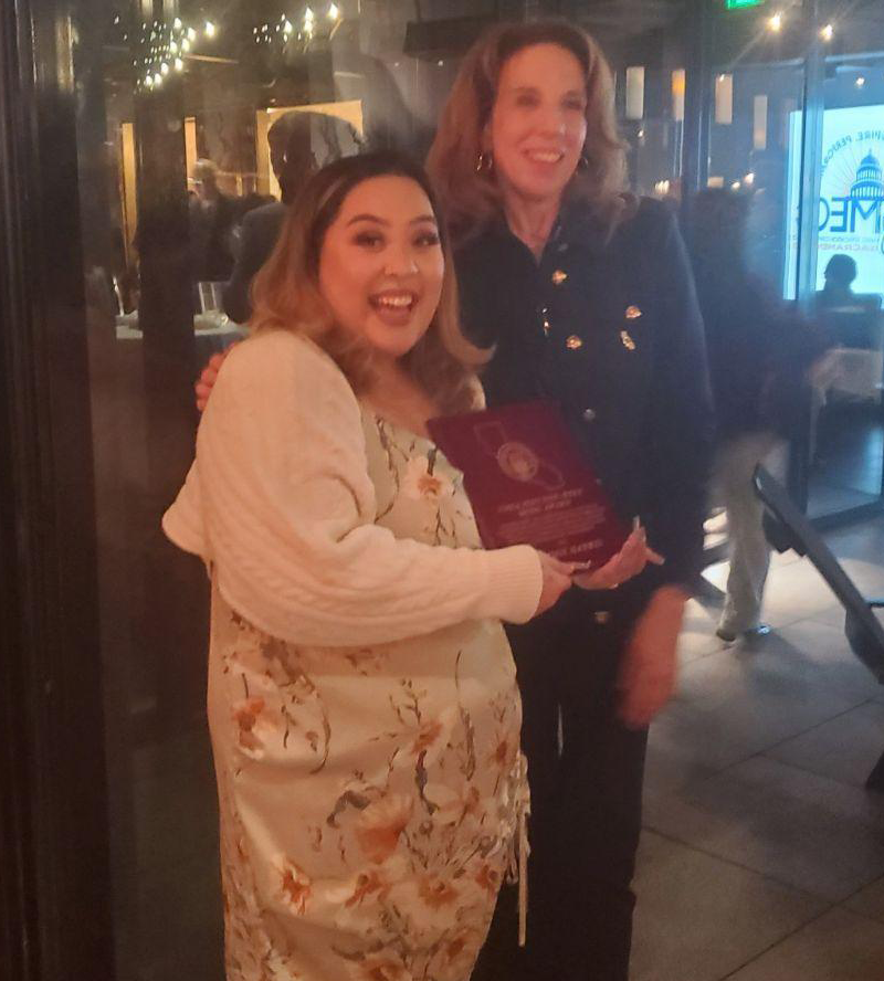 Judy Pine Award Winner